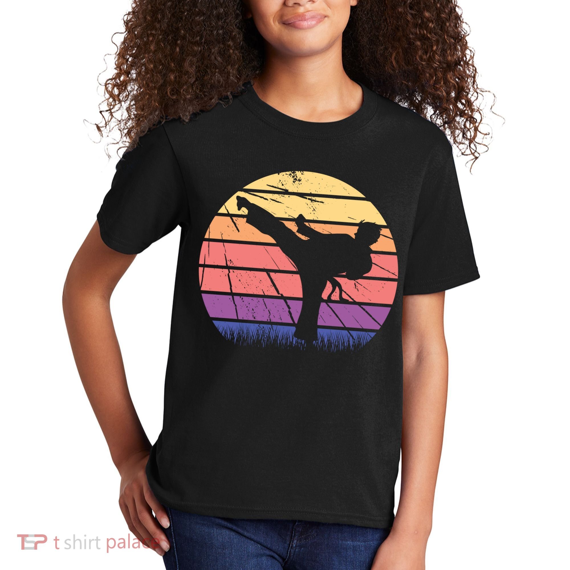 Martial Arts Retro Kids T-Shirt