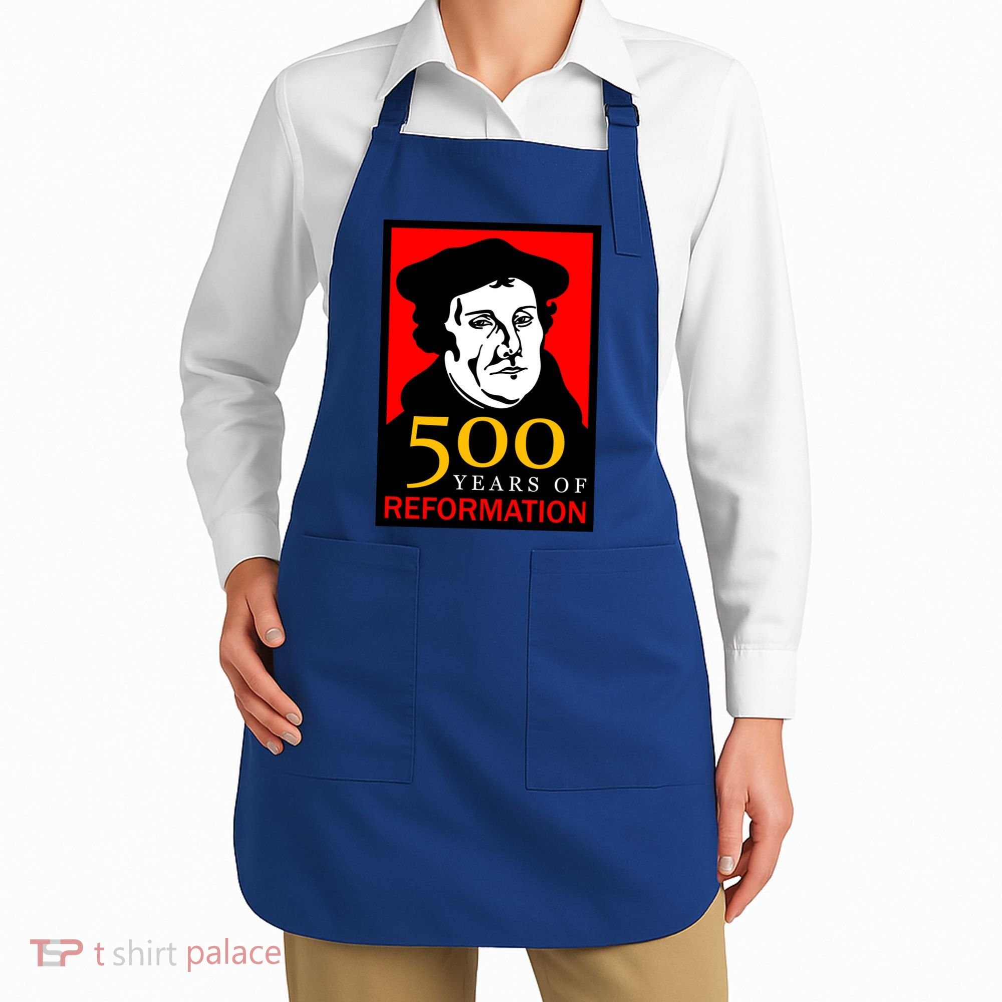 Martin Luther 500 Years of Reformation Day Apron