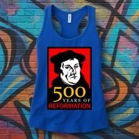 Martin Luther 500 Years of Reformation Day Women's Tank Top thumb 3