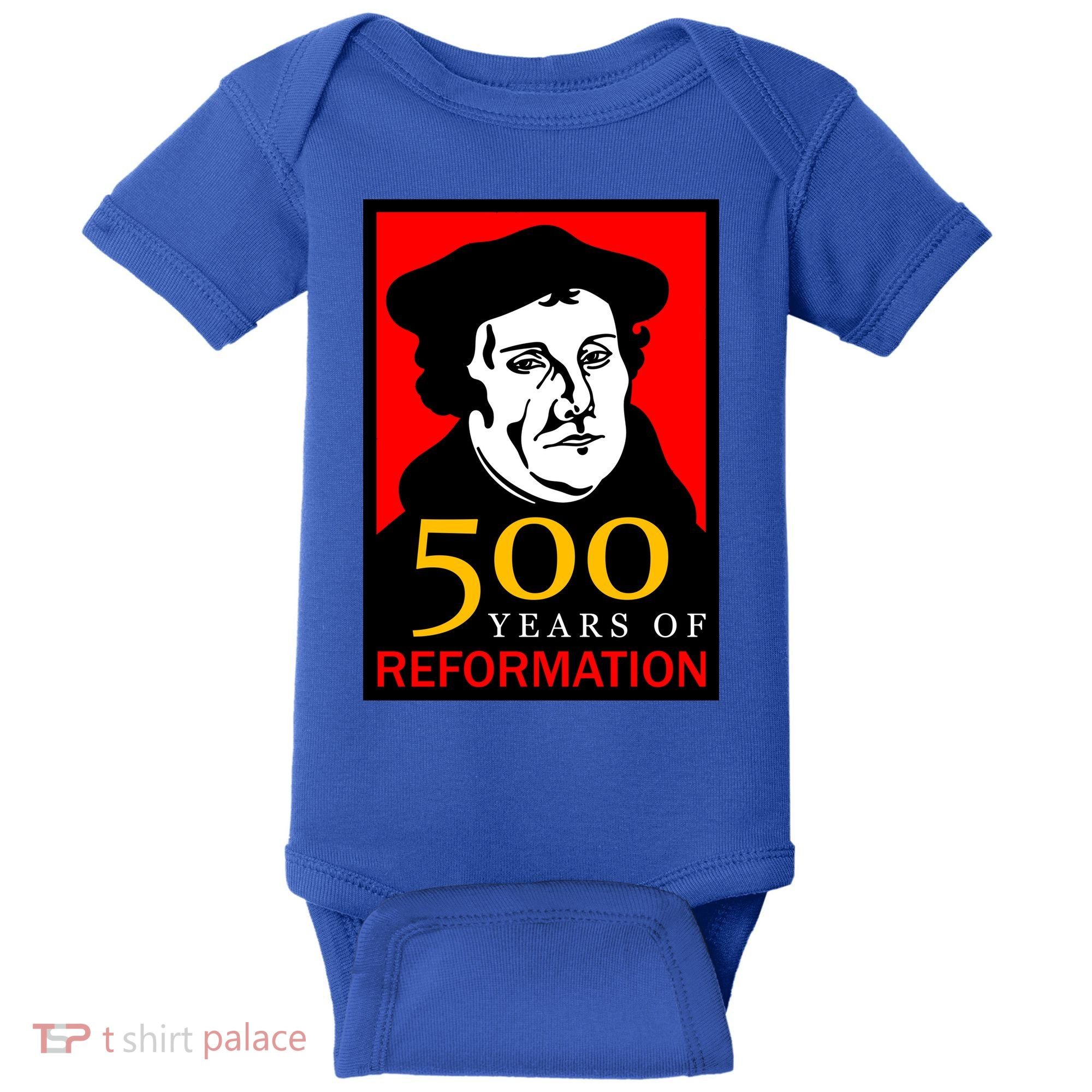 Martin Luther 500 Years of Reformation Day Baby Bodysuit