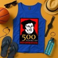 Martin Luther 500 Years of Reformation Day Tank Top thumb 4