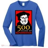 Martin Luther 500 Years of Reformation Day Women's Long Sleeve Shirt thumb 0