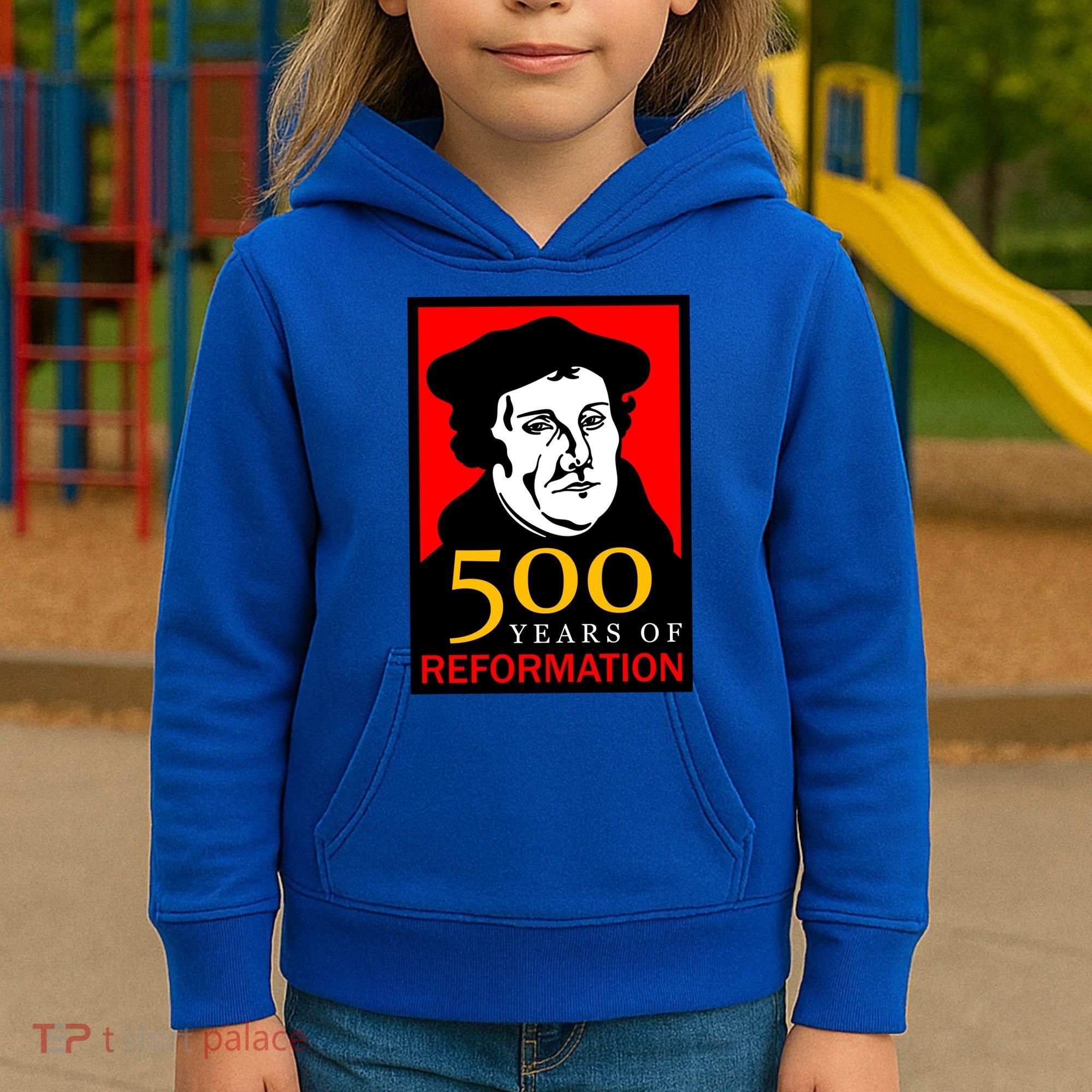 Martin Luther 500 Years of Reformation Day Kids Hoodie