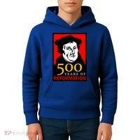 Martin Luther 500 Years of Reformation Day Kids Hoodie thumb 4