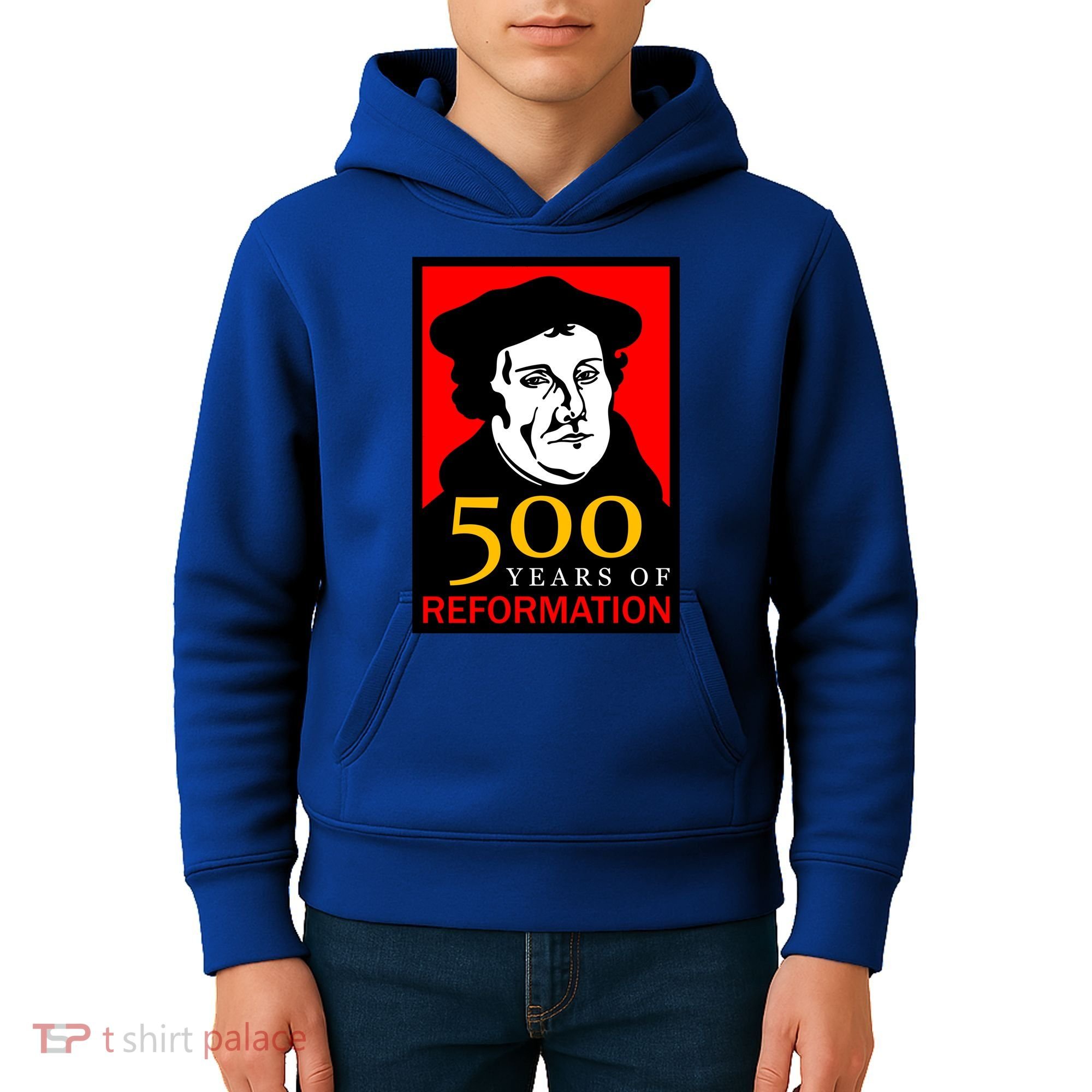 Martin Luther 500 Years of Reformation Day Kids Hoodie