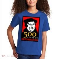 Martin Luther 500 Years of Reformation Day Kids T-Shirt thumb 2