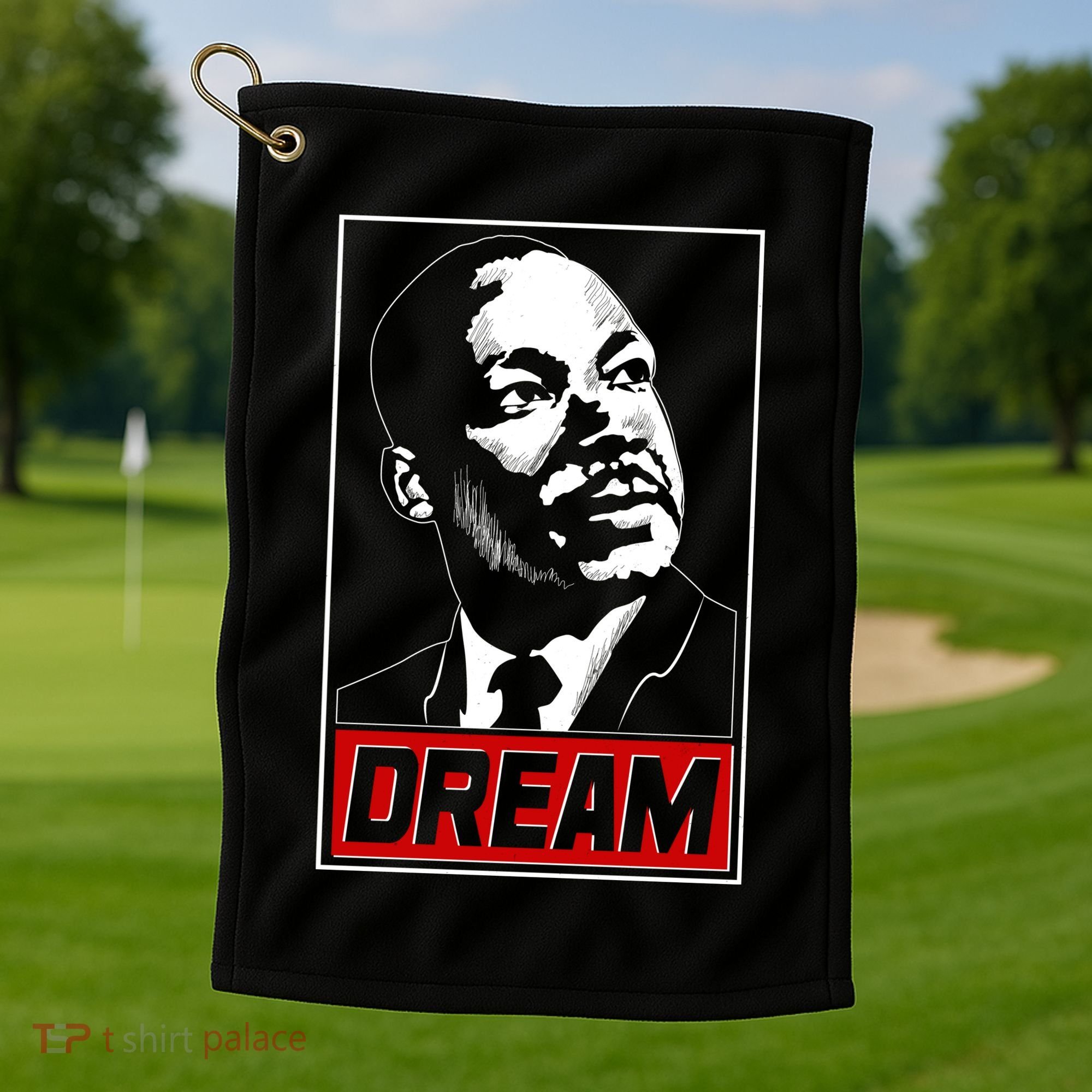 Martin Luther King Dream Golf Towel