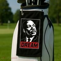 Martin Luther King Dream Golf Towel thumb 2