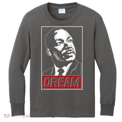 Martin Luther King Dream Kids Long Sleeve Shirt