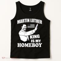 Martin Luther King Is My Homeboy Tank Top thumb 2