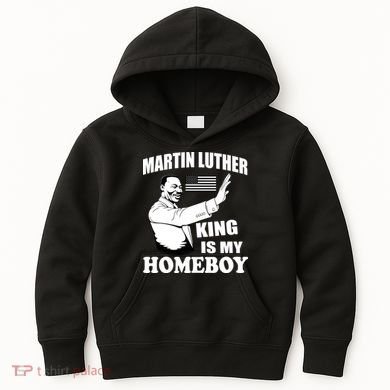 Martin Luther King Is My Homeboy Kids Hoodie