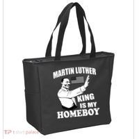 Martin Luther King Is My Homeboy Tote Bag thumb 2