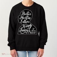 Martin Luther King Jr. I Have a Dream Silhouette Women's Sweatshirt thumb 0