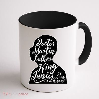 Martin Luther King Jr. I Have a Dream Silhouette Coffee Mug back