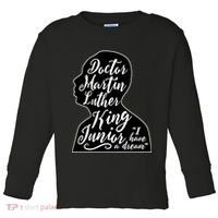 Martin Luther King Jr. I Have a Dream Silhouette Toddler Long Sleeve Shirt thumb 0