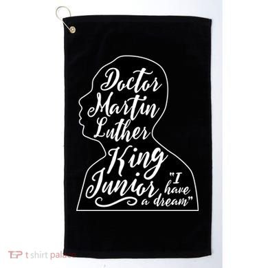 Martin Luther King Jr. I Have a Dream Silhouette Golf Towel