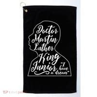 Martin Luther King Jr. I Have a Dream Silhouette Golf Towel thumb 0