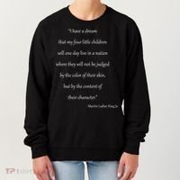 Martin Luther King Jr. Quote Women's Sweatshirt thumb 0