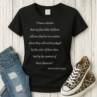 Martin Luther King Jr. Quote Women's T-Shirt thumb 3