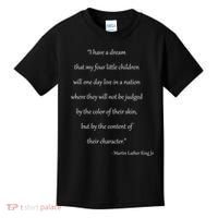 Martin Luther King Jr. Quote Kids T-Shirt thumb 0