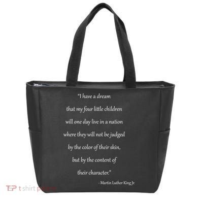 Martin Luther King Jr. Quote Tote Bag
