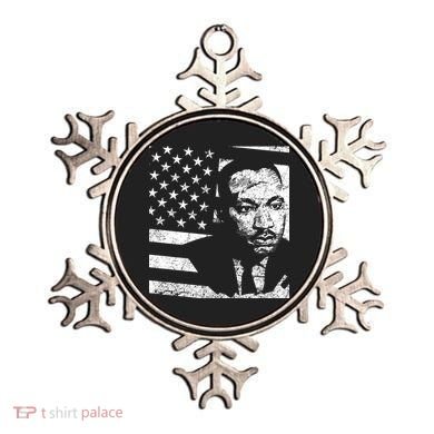 Martin Luther King Jr Distressed MLK Flag Ornament