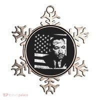 Martin Luther King Jr Distressed MLK Flag Ornament thumb 0