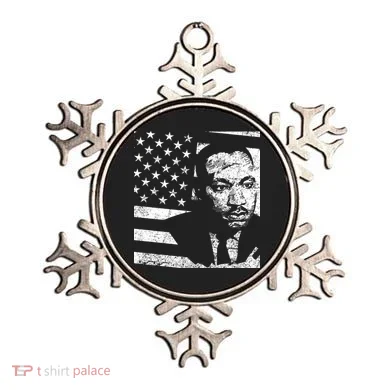 Martin Luther King Jr Distressed MLK Flag Ornament