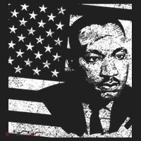 Martin Luther King Jr Distressed MLK Flag Hat thumb 2
