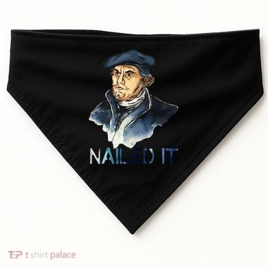 Martin Luther Nailed It Paint Stroke USA-Made Doggie Bandana