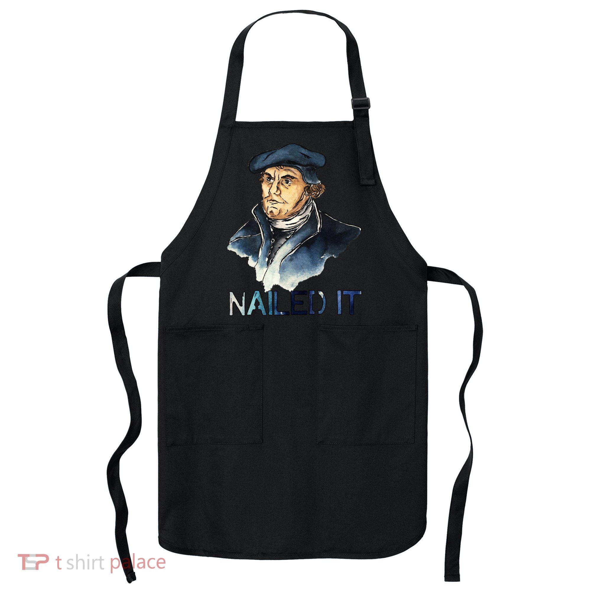 Martin Luther Nailed It Paint Stroke Apron