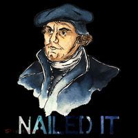 Martin Luther Nailed It Paint Stroke Toddler Hoodie thumb 2