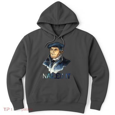 Martin Luther Nailed It Paint Stroke Hoodie