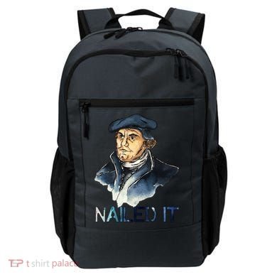 Martin Luther Nailed It Paint Stroke Backpack