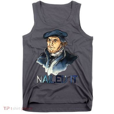 Martin Luther Nailed It Paint Stroke Tank Top