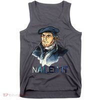 Martin Luther Nailed It Paint Stroke Tank Top thumb 0