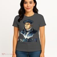 Martin Luther Nailed It Paint Stroke Women's T-Shirt thumb 4