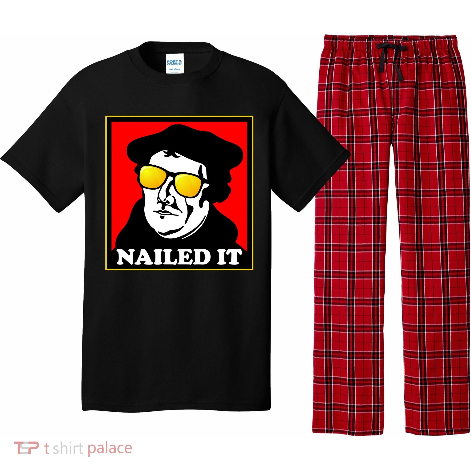 Martin Luther Nailed It Shades Pajama Set