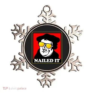 Martin Luther Nailed It Shades Ornament