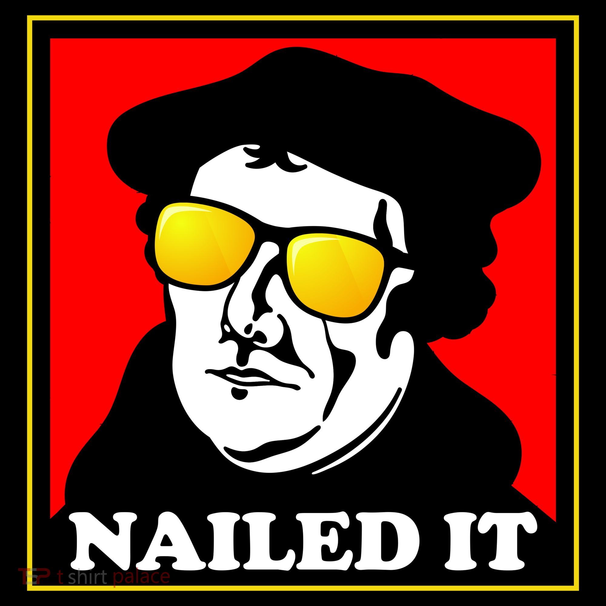 Martin Luther Nailed It Shades Ornament