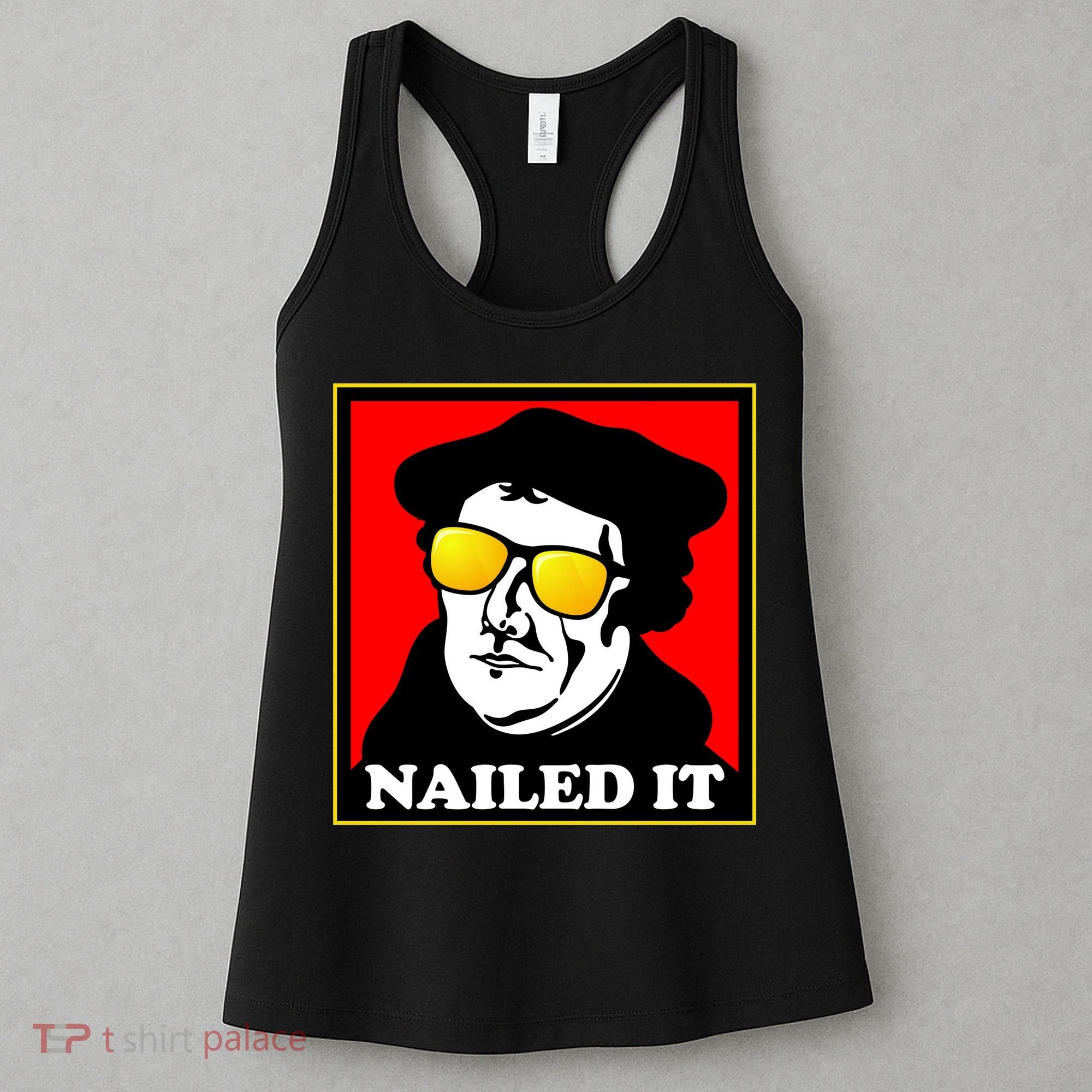 Martin Luther Nailed It Shades Women's Tank Top