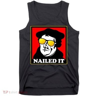 Martin Luther Nailed It Shades Tank Top
