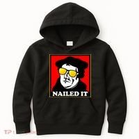 Martin Luther Nailed It Shades Kids Hoodie thumb 0
