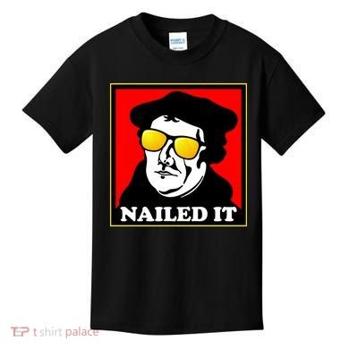 Martin Luther Nailed It Shades Kids T-Shirt