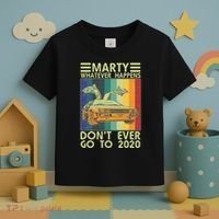 Marty Whatever Happens Don't Ever Go To 2020 Toddler T-Shirt thumb 3