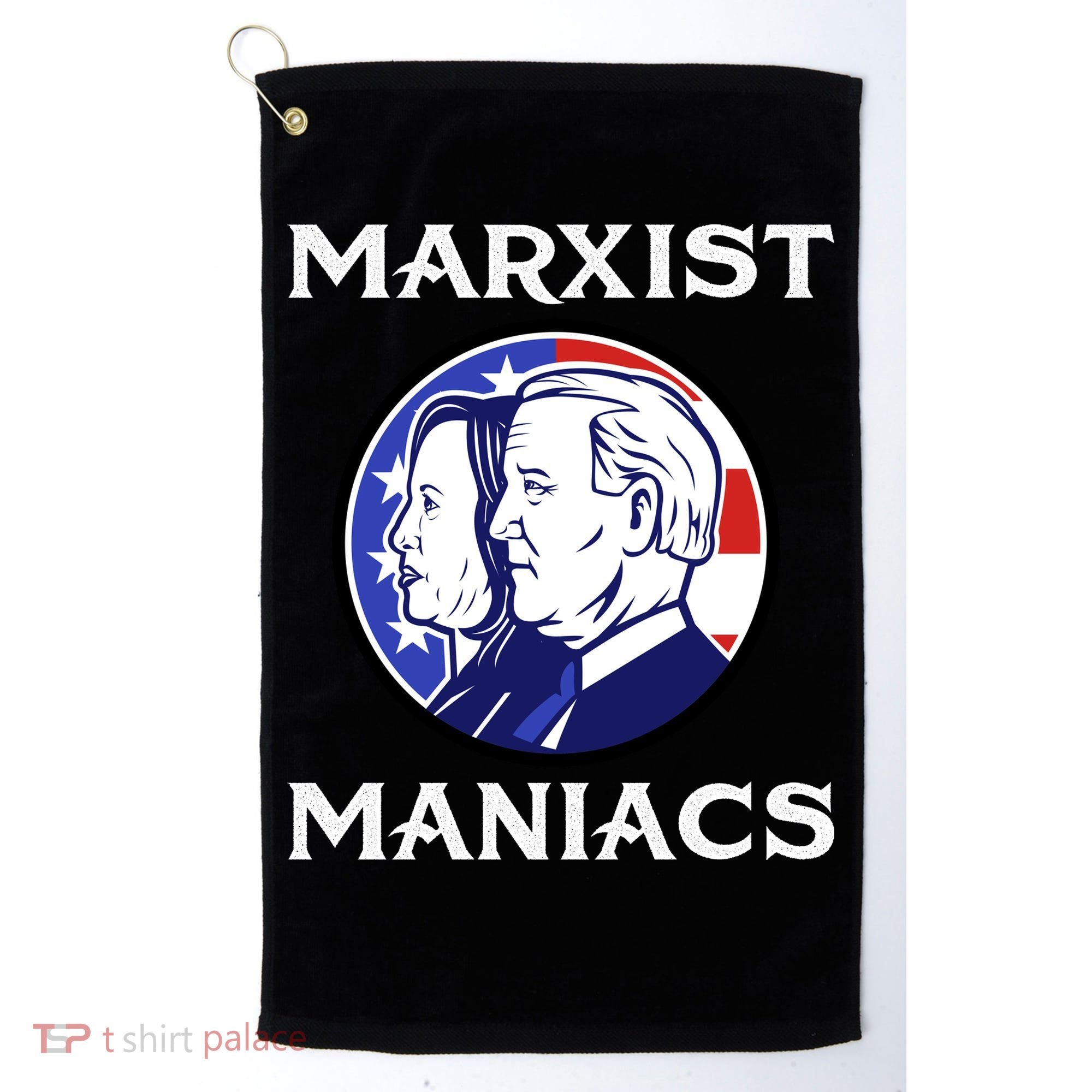 Marxist Maniacs Pro Trump Conservatives Golf Towel