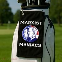 Marxist Maniacs Pro Trump Conservatives Golf Towel thumb 2
