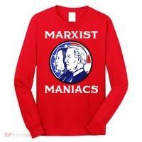 Marxist Maniacs Pro Trump Conservatives Long Sleeve Shirt thumb 0