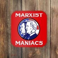 Marxist Maniacs Pro Trump Conservatives Coaster thumb 0