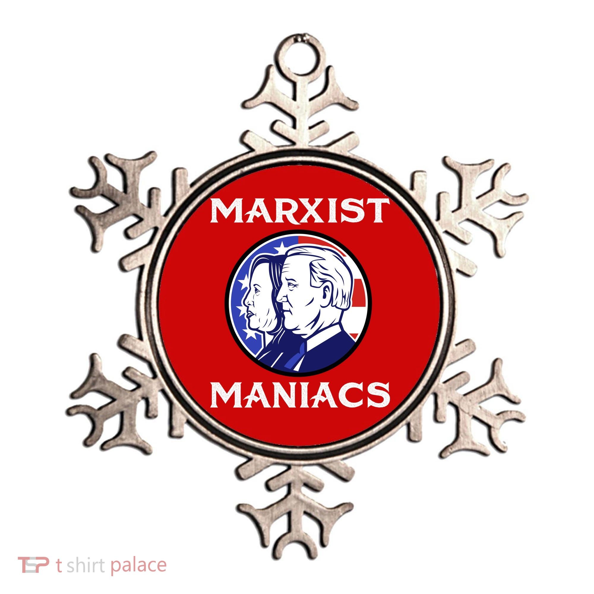 Marxist Maniacs Pro Trump Conservatives Ornament
